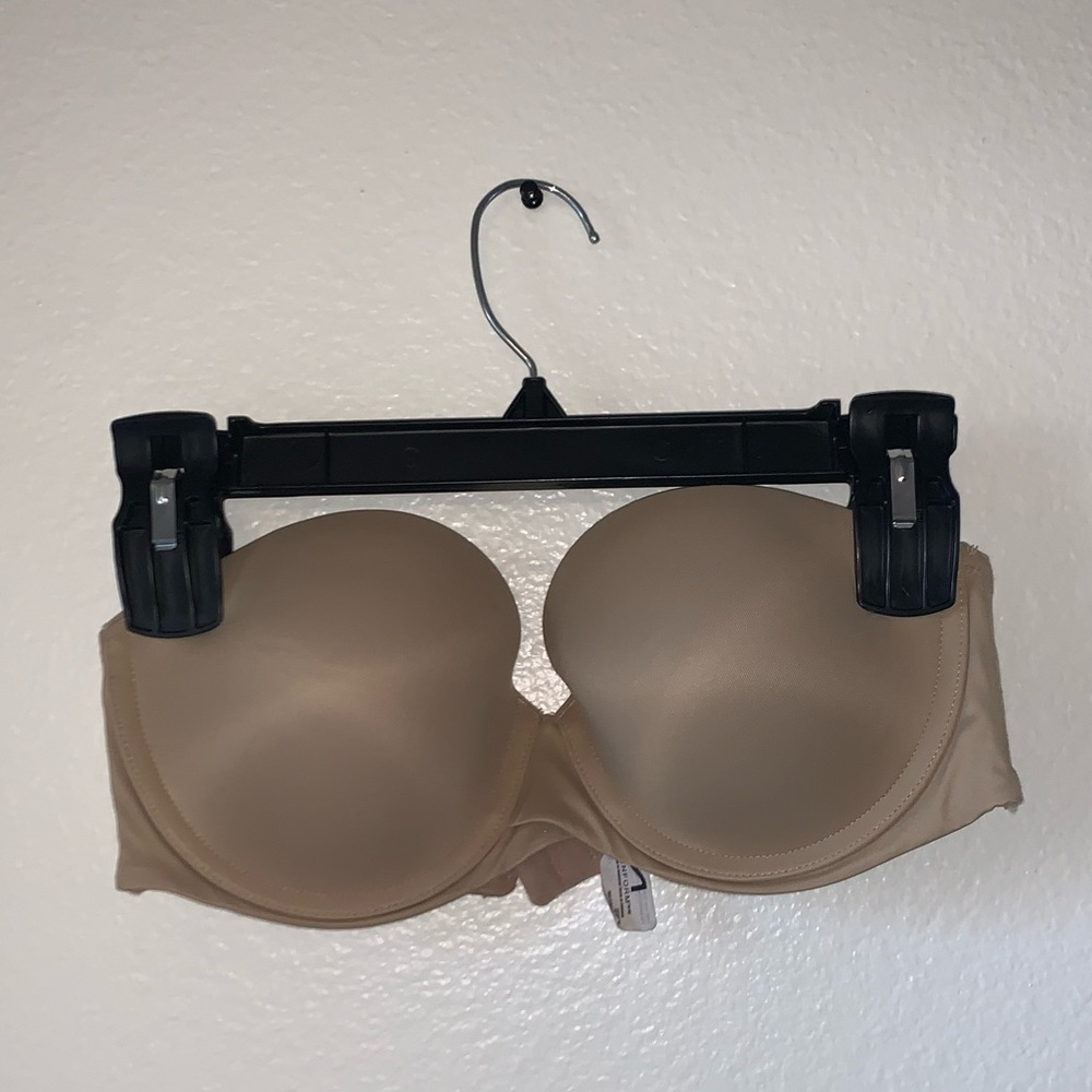 Nude strapless bra 36 C